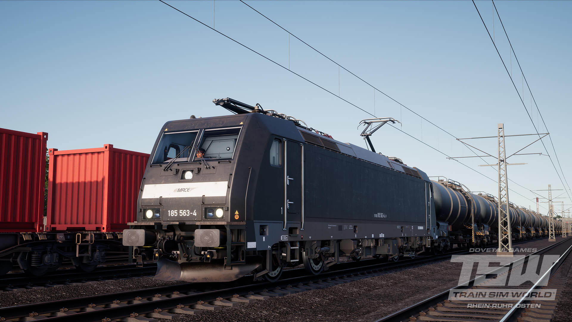 模拟火车世界：莱茵-鲁尔东 TSW : Rhein-Ruhr Osten: Wuppertal - Hagen Route Add