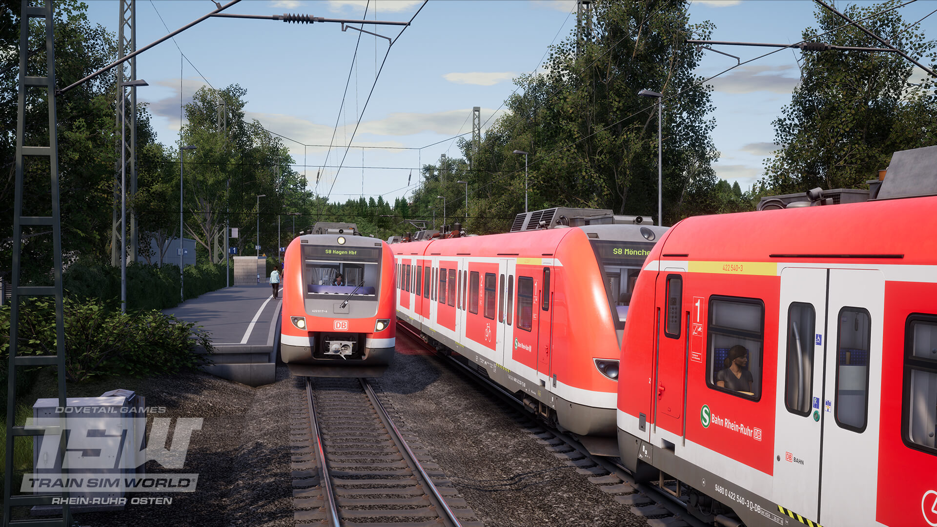 模拟火车世界：莱茵-鲁尔东 TSW : Rhein-Ruhr Osten: Wuppertal - Hagen Route Add