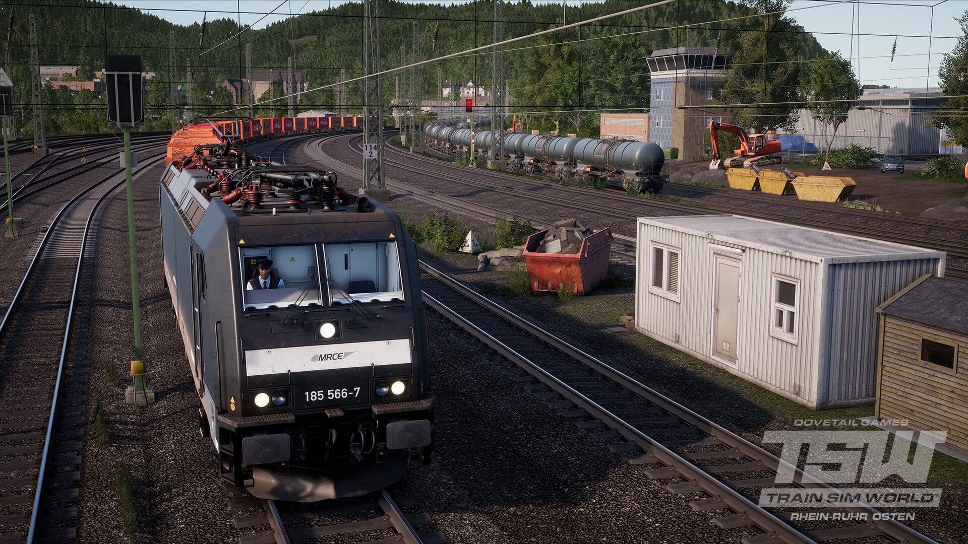 模拟火车世界：莱茵-鲁尔东 TSW : Rhein-Ruhr Osten: Wuppertal - Hagen Route Add