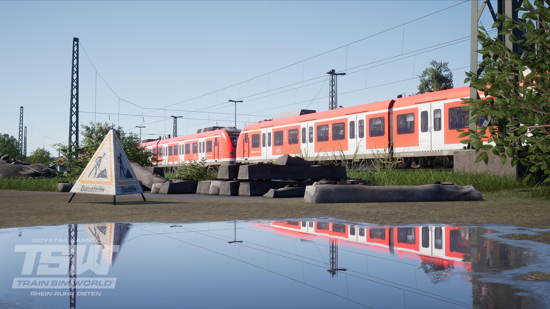 模拟火车世界：莱茵-鲁尔东 TSW : Rhein-Ruhr Osten: Wuppertal - Hagen Route Add