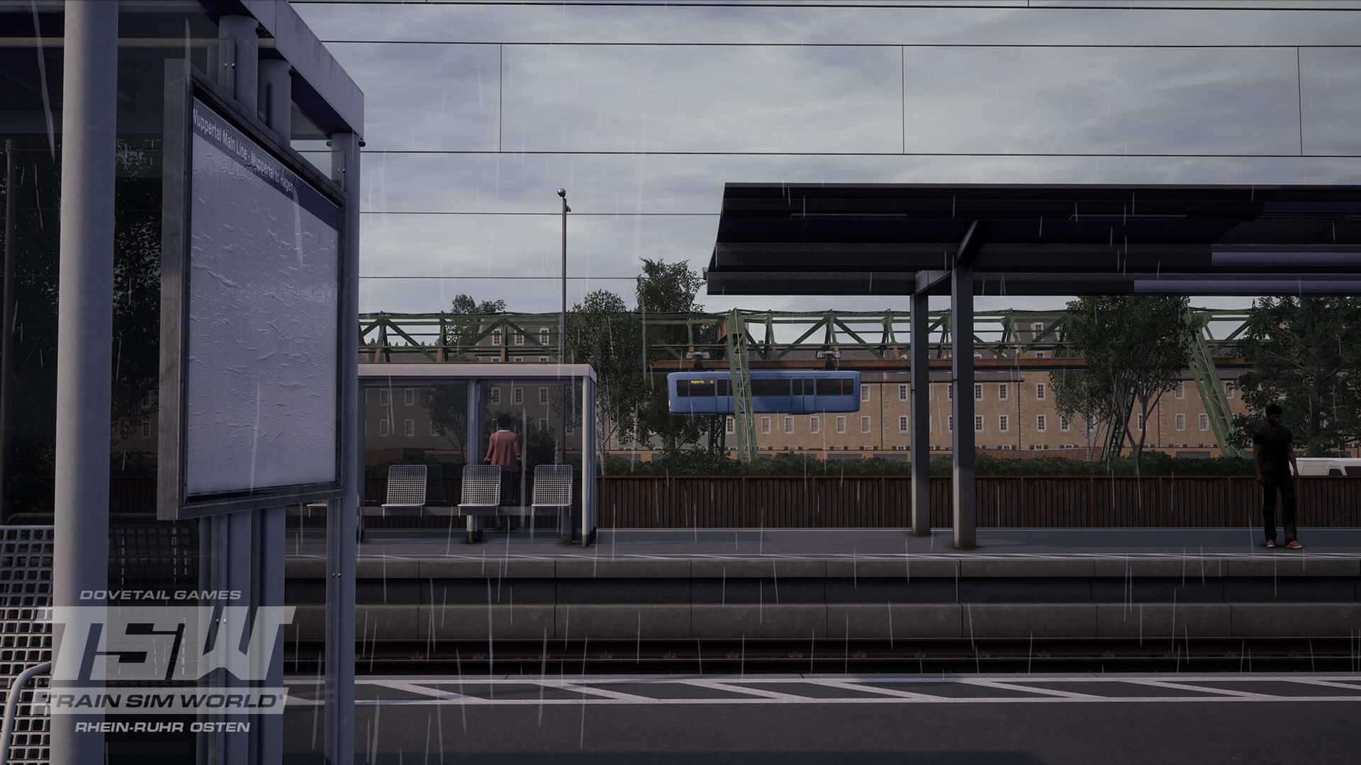 模拟火车世界：莱茵-鲁尔东 TSW : Rhein-Ruhr Osten: Wuppertal - Hagen Route Add